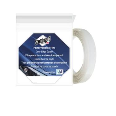 Imagem de Upromax Rolo de Película Protetora de Pintura para Bordas de Porta de 0,4"x10 Jardas, 8 Mil Protege Seu Veículo Contra Arranhões, Lascas e Detritos, Transparente, Invisível, Durado (Rolo 0,4 Polegadas