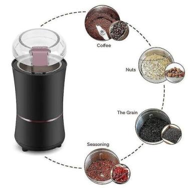 Imagem de Moedor de café elétrico Mini moedor de feijão 400W para sementes de li
