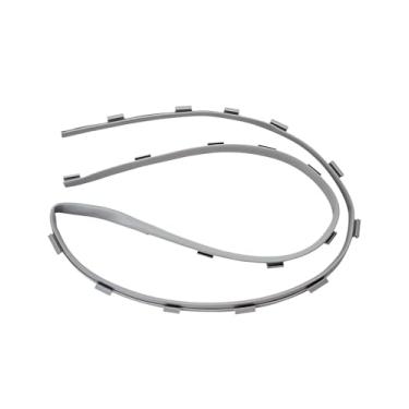 Imagem de Peça de vedação de porta de secadora # 137553402 serve para alguns modelos de secador Frigidaire Electrolux Crosley, substitui 134720900, 134720902, 3015876, AP5736220, PS8689127, EAP8689127 Junta de