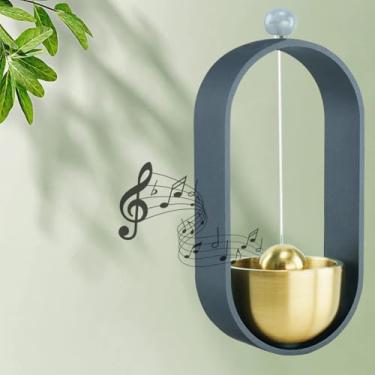 Imagem de Sino de lojista para abertura de porta, campainha de porta para negócios ao entrar, decoração de campainha suspensa de entrada e decorações de negócios, campainha de porta quando cachorro, gato sai -