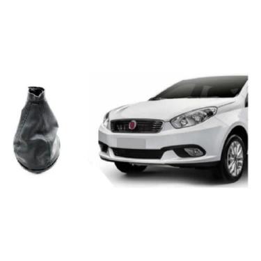 Imagem de Coifa Alavanca Cambio Novo Palio Grand Siena Napa Aro Preto - 5259374