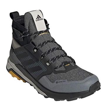 Imagem de adidas Tênis de caminhada masculino Terrex Trailmaker Gore-tex, Metal cinza/núcleo preto/dourado ativo, 13