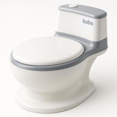 Imagem de Vaso Sanitário Penico Troninho Infantil Com Som Buba 18264, Branco e C