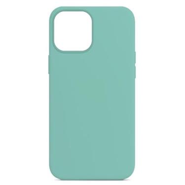 Imagem de Capinha Compatível com Iphone 12/12 pro Preta, Branca, Azul, Rosa, Bordô, Roxo, Lilás, Cinza, Pink, Bege, Flexivel, Tecnologia anti impacto, Aveludada com design PREMIUM c/logo (Tiffany)