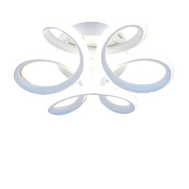 Imagem de 3 Cores(110V/220V) Luminária De Teto Pendente Led Moderna Lustre para Corredor Sala Quarto Cozinha(Estilo C/Branco(110V-220V))