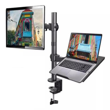 Imagem de Suporte Duplo Articulado De Mesa Para Monitor e Notebook BMG-33
