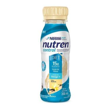 Imagem de Nutren Control Nestlé Baunilha 200ml Dieta Líquido Baixo índice glicêm