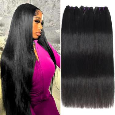 Imagem de Pacotes de cabelo Beauty Queen Raw Straight 16A Brazilian (56-66cm)