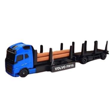Imagem de Miniatura Caminhão Prancha Volvo Fh16 Transporte De Cargas Maisto 1168