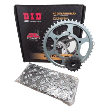 Imagem de Kit Relação Transmissão Did Street Triple 675 2011 à 2015