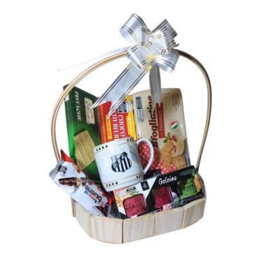 Imagem de Cesta Café da Manhã Times de Futebol Produtos Importados - Cesta de Pr