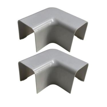 Imagem de Curva 90º Lateral P/ Canaleta De Split Cdr30 30mm Perfiltec Kit 2un