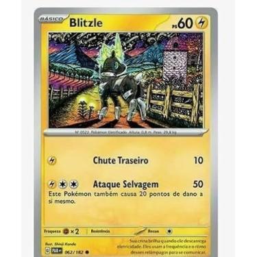 Imagem de Carta TCG - Blitzle (Fenda Paradoxal) - Comum