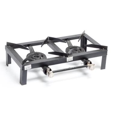 Imagem de Fogão alta pressão 2 bocas queimador ferro fundido