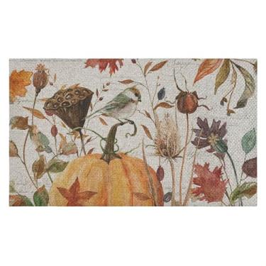 Imagem de Stupell Industries Harvest Home Sketchbook Impresso Outdoor Imitação Sisal Tapete de Porta, Design por Livi and Finn