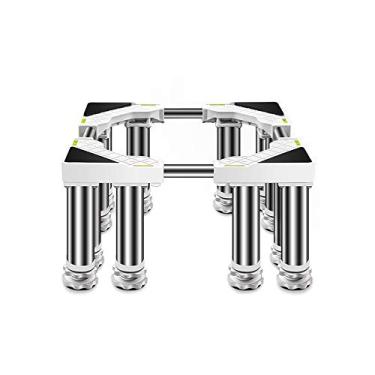 Imagem de Suporte para móveis, base de máquina de lavar pés, base antiderrapante para máquina de lavar, suporte de geladeira, base ajustável multifuncional, lavadora e secadora, suporte para eletrodomésticos