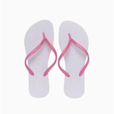 Imagem de Chinelo Calvin Klein Feminino Swim Branco - CF3PS43CH732-0900-1-Feminino