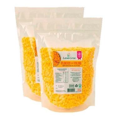 Imagem de Kit 2X: Flocos De Milho Natural Sem Glúten Leve Croc 250G - Leve Crock