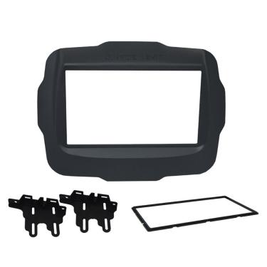 Imagem de Moldura Fiamon 2 Din Compatível Com Jeep Renegade 2015-2016