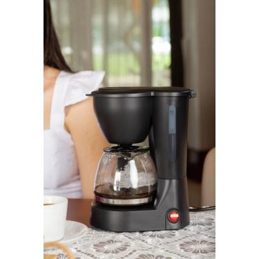 Imagem de Cafeteira elétrica easy coffee - red cf100-127v - preta, 110V