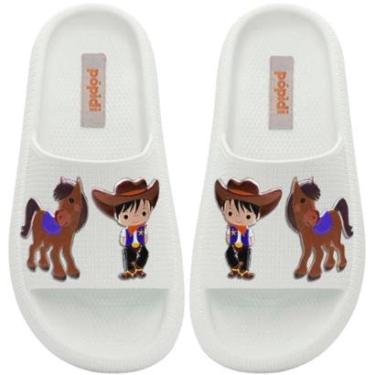 Imagem de Chinelo Slide Menino 25Ao40 Nuvem Infantil Cowboy 12.117-Masculino