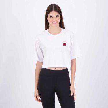 Imagem de Cropped Flamengo Fervor Feminina Off White - Braziline, GG