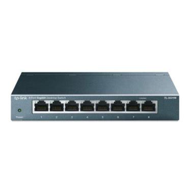 Imagem de Switch 8 Portas Gigabit De Mesa 10/100/1000 Mbps Tl-sg108 Smb - TP-LIN