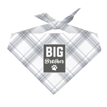 Imagem de Bandanas Big Brother Dogs, Big Brother, Presente para Cachorros Meninos, Lenço para Cachorros Pequenos, Médio, Grande, Gatos, Filhote, Presentes para Cães Meninos Festa de Aniversário