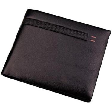Imagem de Carteira Masculina Pequena De Couro Barata Documento Cartão - Jewelery