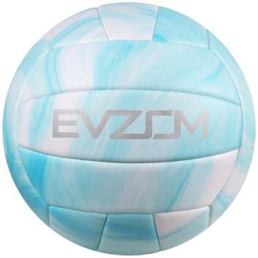 Imagem de Voleibol EVZOM tamanho 5, macio e leve, azul PU