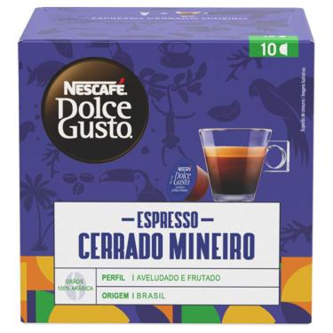Imagem de Café em Cápsula Nescafé Dolce Gusto Cerrado Mineiro 10 Cápsulas