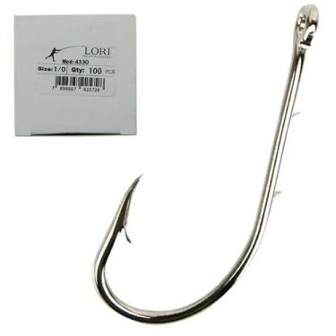 Imagem de Anzol Lori 4330 Nickel 04 (100un)