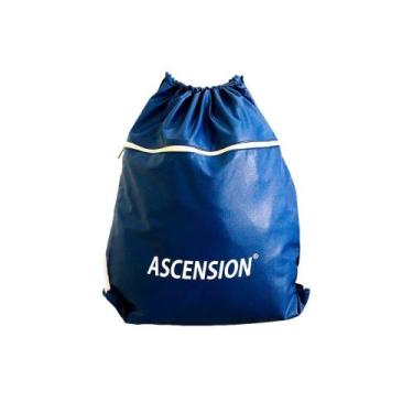 Imagem de Bolsa Mochila Saco Academia Fechamento Cordao Ajustavel e Bolso Extern
