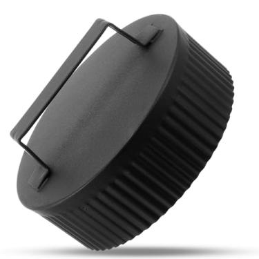 Imagem de LEIFIDE Tampa de cobertura de combustão de metal de 15 cm, tampa de tubo de chaminé interna, plugue de tubo de chaminé de chaminé redonda (corrugado)