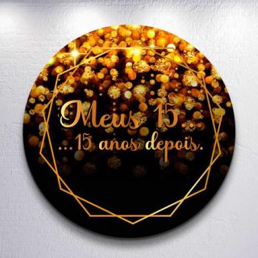 Imagem de Decoração Feminina festa com painel redondo capa Para Aniversarios tam