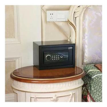 Imagem de Cofre Segurança Teclado E Biometria Digital 8L - 31X20X20Cm