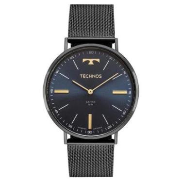 Imagem de Relógio Technos Masculino Slim Grafite - 2025LUA/1A 2025LUA/1A-Masculino