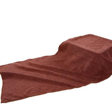 Imagem de Toalha de 2 peças, toalha de microfibra/super absorvente/ultra macia/perfeita para uso diário, para banho, mão, rosto, salão de beleza, toalhas de barbearia. - Toalhas brancas de 35 x 75 cm/14 * 30