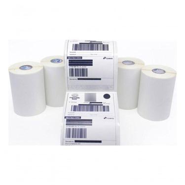 Imagem de 2 Rolos Etiqueta 10x15 Cm Térmica Serrilha Para Ecommerce