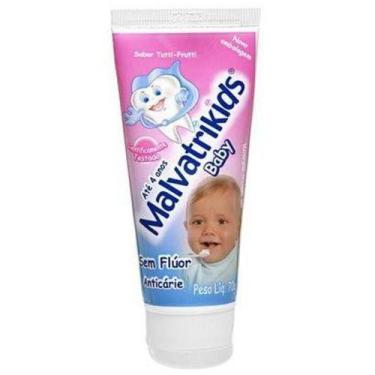 Imagem de Gel Dental Infantil Malvatrikids Baby sem Flúor 70g - Laboratorio daud