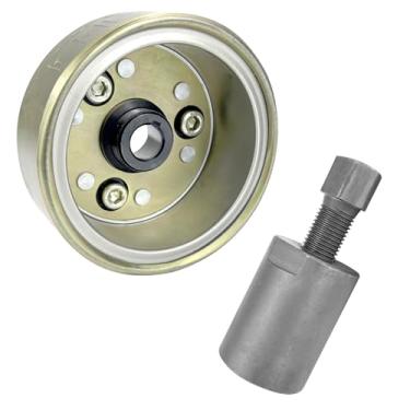 Imagem de Kit de extrator de rotor de rolo de volante magnético de 6 bobinas para 90cc 110cc 125cc Pit Pro Quad Dirt Bike ATV Buggy Motorcycle Coolster 125cc peça