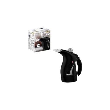 Imagem de Passadeira a Vapor 800W, 127V, Preta, Reservatório 200ML, com Escova para Tecidos, 17x11x22cm