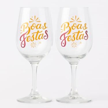 Imagem de Conjunto 2 Taças para vinho – Natal & Brindes