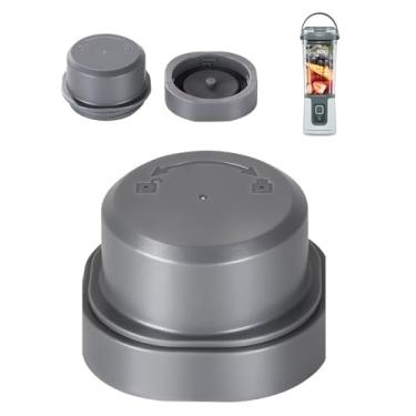 Imagem de Conjunto de tampa de lâmina e tampa de recipiente para liquidificador portátil Ninja Blast - compatível com a série BC100/BC151 - Acessórios de liquidificador de grau alimentício à prova de vazamento