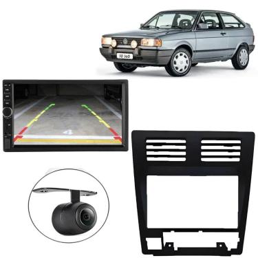 Imagem de Central Multimídia 2 Din Mp5 Gol G1 Cl Câmera Moldura