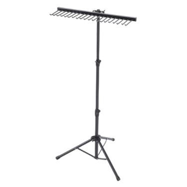 Imagem de SPYMINNPOO Suporte de Baqueta de Tambor, Carbonos Ajustáveis ​​com Rack Organizador de Bolsa de Exibição para Armazenamento Doméstico de Estúdio de de 10-14 Polegadas