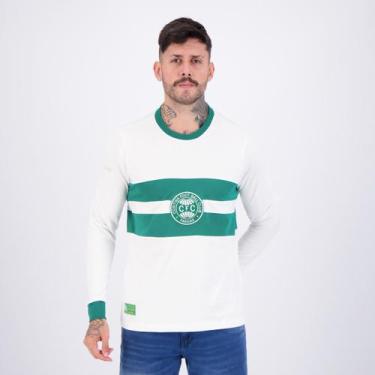 Imagem de Camisa Coritiba Retrô 1976 Manga Longa Branca - Retromania, P