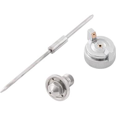 Imagem de Jogo De Agulha E Bico De 1,4 Mm, Capa De Ar, Guia Da Agulha, Núcleo Da Mola, Porca Do Bico, Porca Da Capa De Ar E Anel Da Capa De Ar Para Pistola De Pintura Modelo, Psv 100 Vonder.