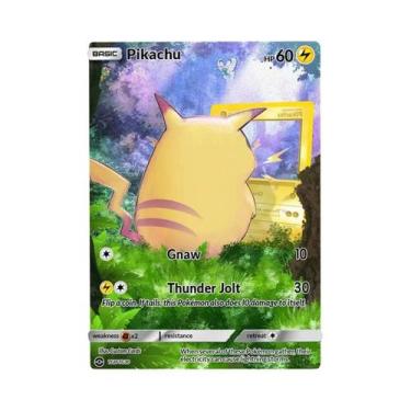 Imagem de Cartas De Comércio Pokémon Para Crianças Mewtwo Pikachu Conjunto De 18