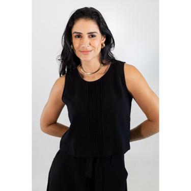 Imagem de Blusa Feminina Alfaiataria Marant Preta Grafite Anticorpus-Feminino